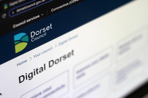 Website of Dorset Council’s website showing the Digital Dorset landing page with related information